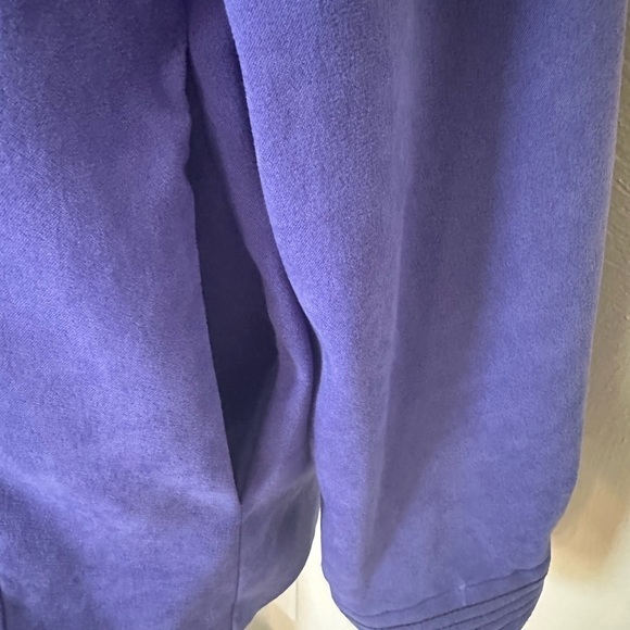 Bob Mackie Wearable Art Purple Quilted Suede Jacket with Pockets and Lined - Picture 2 of 6